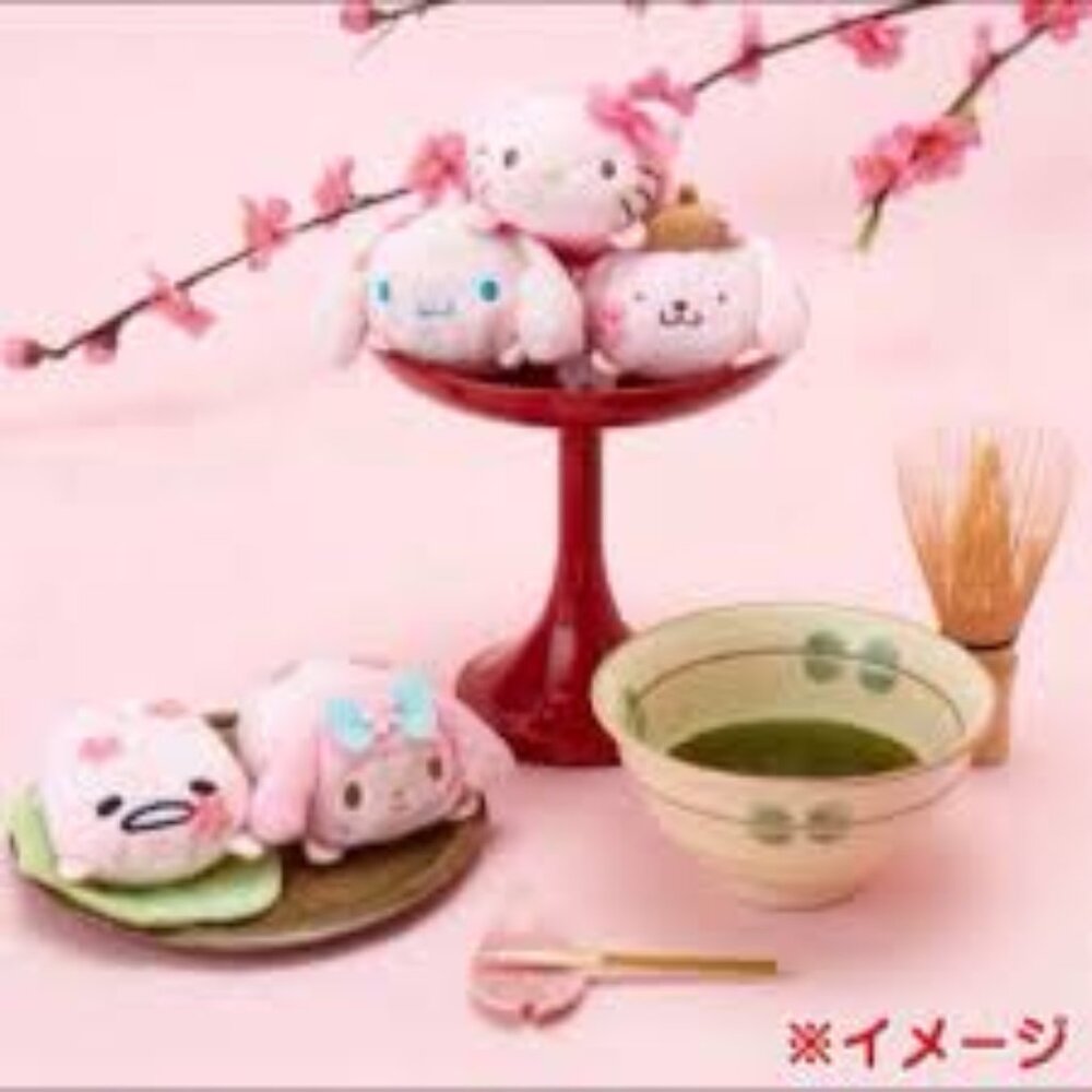 Sanrio Characters Sakura Tsum Tsum Set